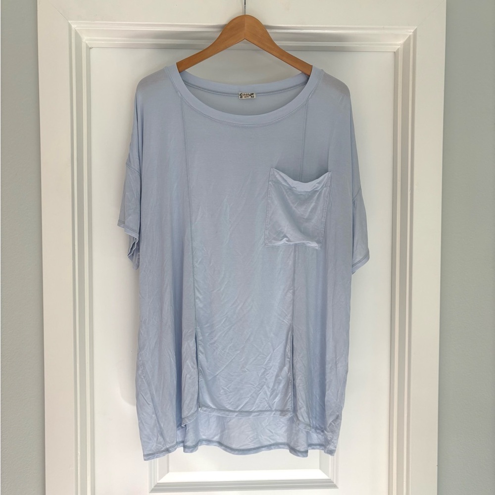 Free People Boxy Oversized Shirt M/L